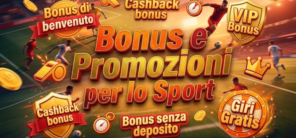Bonus e Promozioni per lo Sport